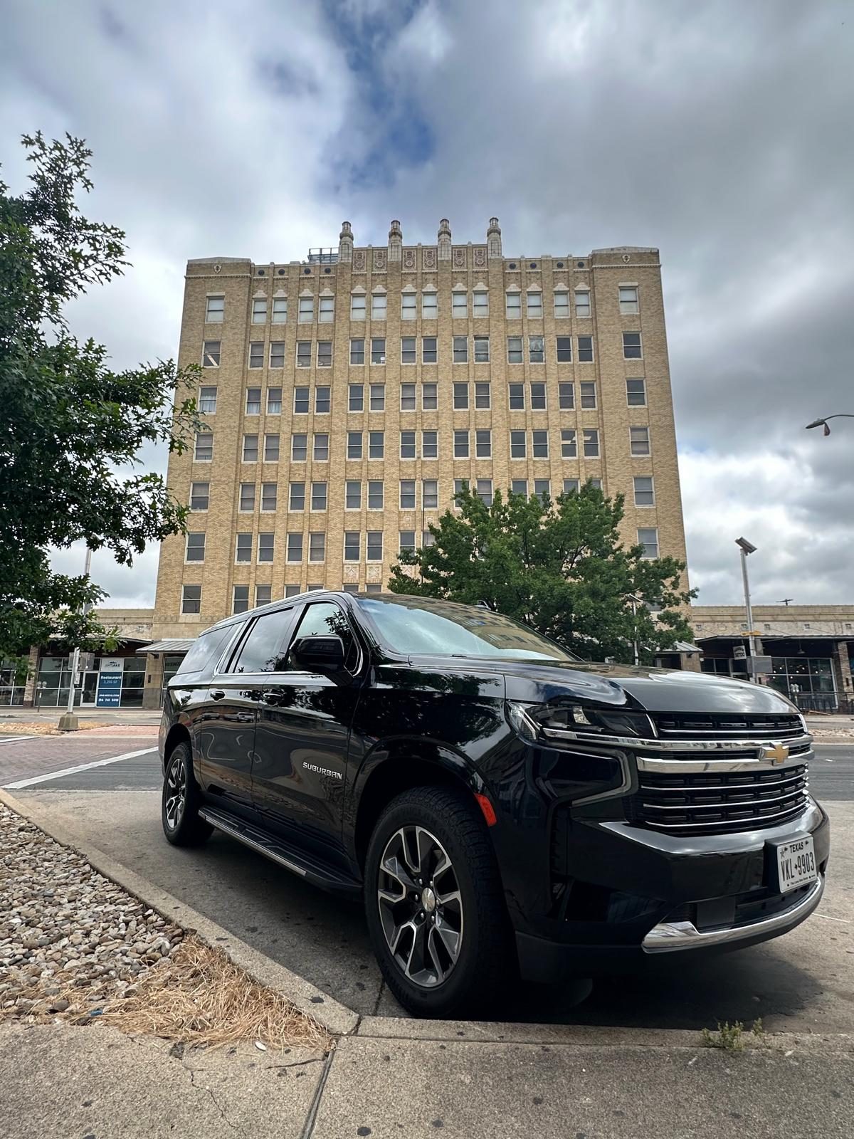 Escalade by private jet